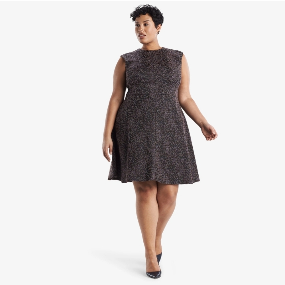 The Toi Dress—Dash Jacquard